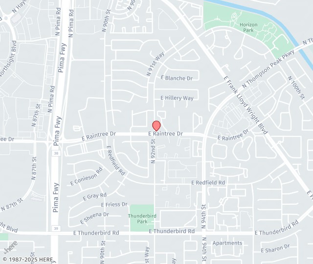 Location Map: 9220 E Raintree Dr, #102 Scottsdale, Arizona 85260
